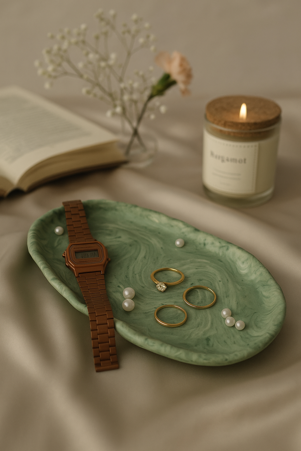 Too Green trinket tray