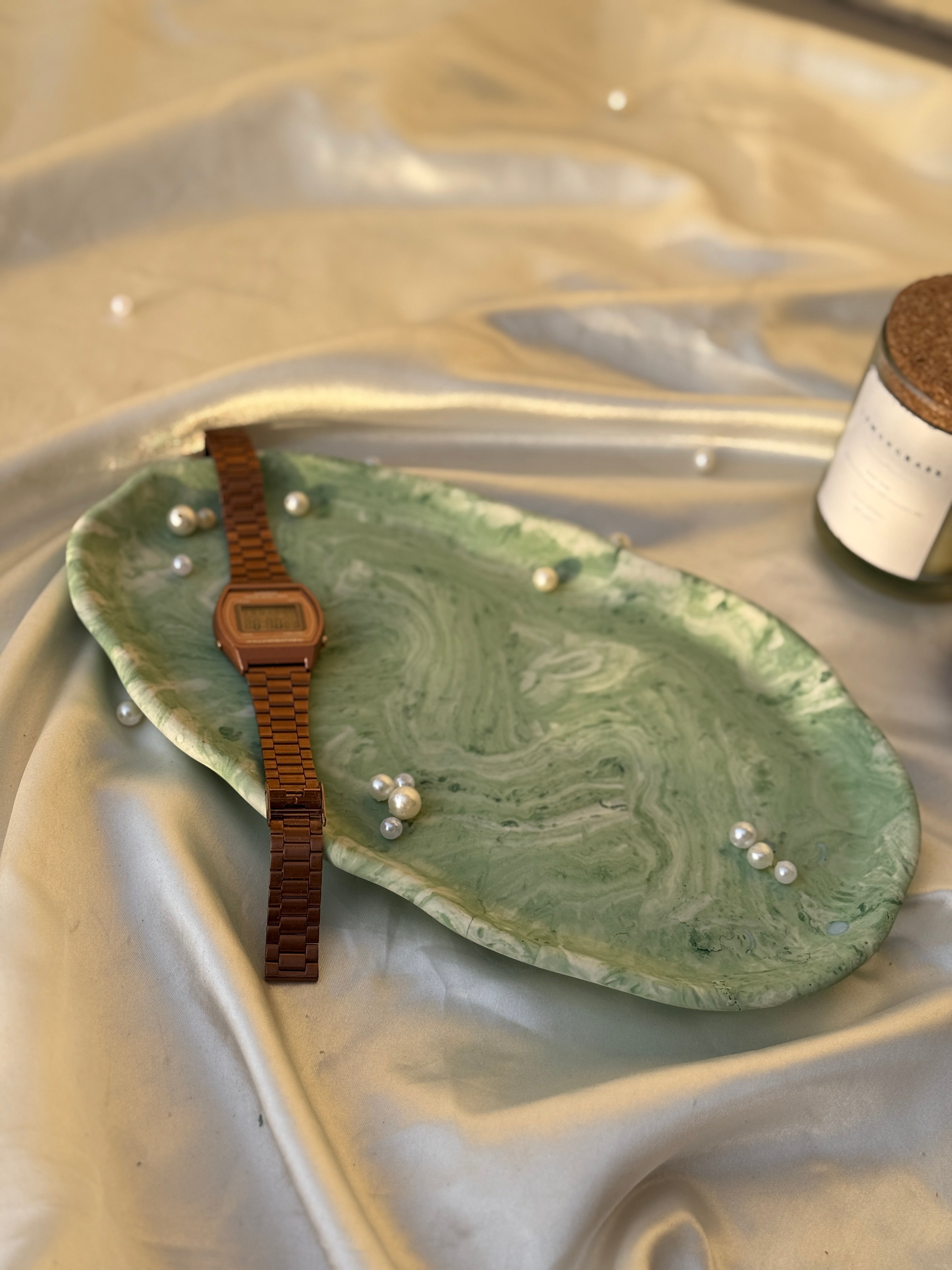 Too Green trinket tray