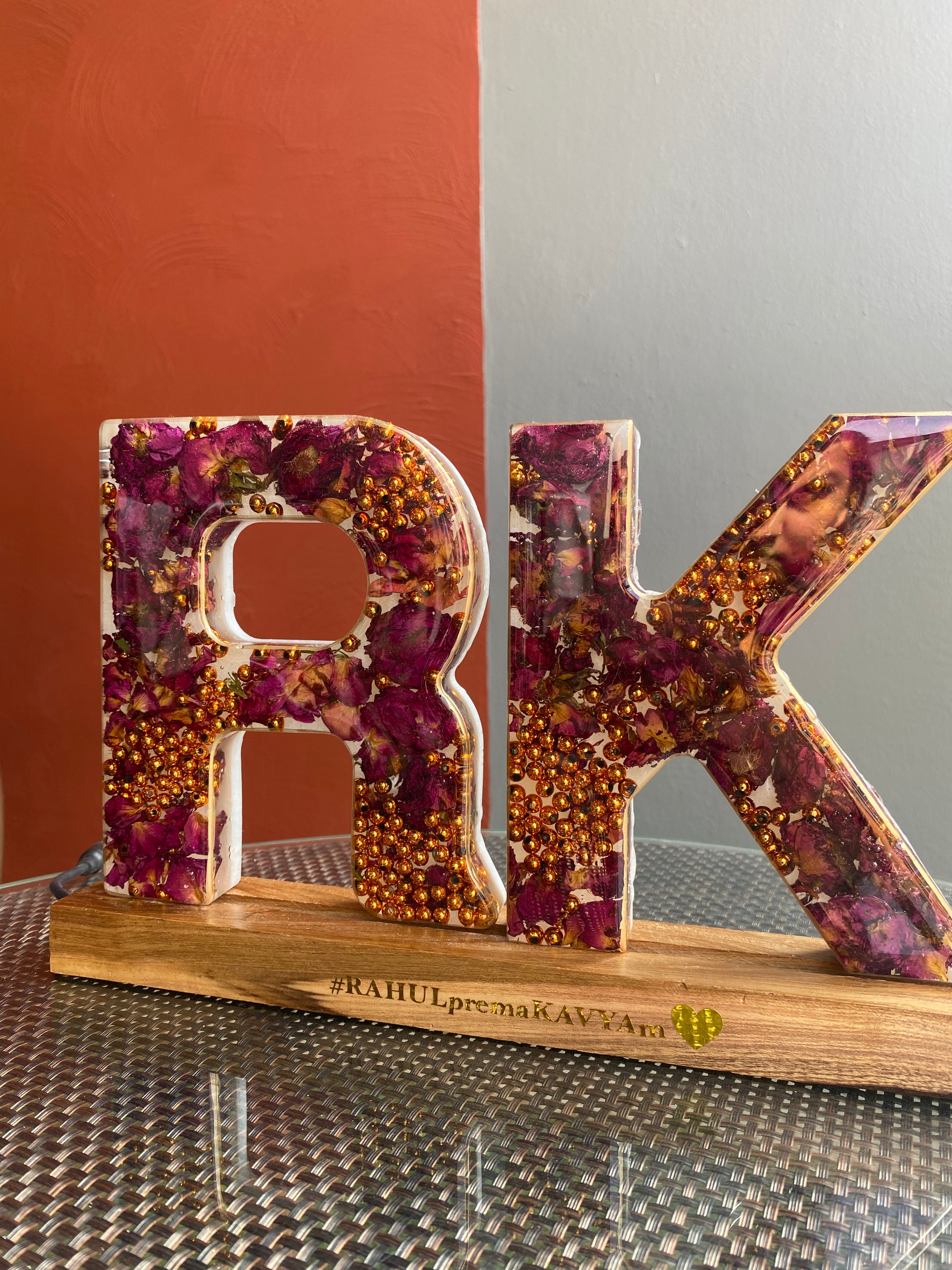 Monogram letters
